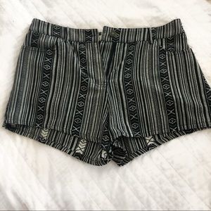 Tribal Patterned Shorts